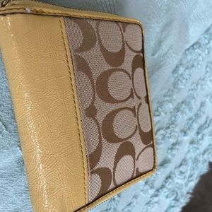 Small coach wallet